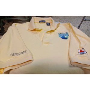 Texas A&M Corpus Christi Islanders Men's Polo Shirt 2XL Yellow